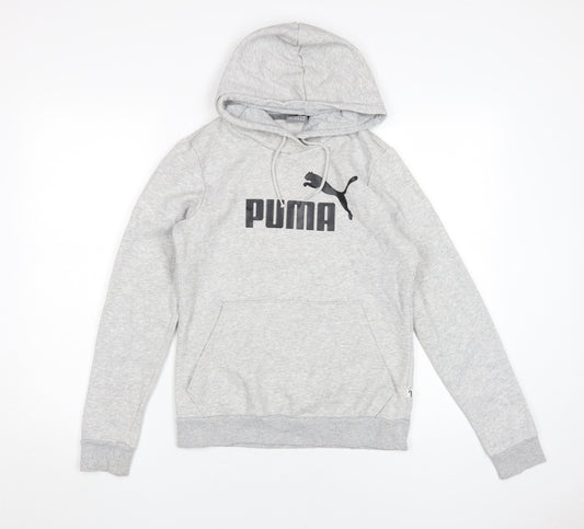 Puma Women's Grey Pullover Hoodie Size 10
