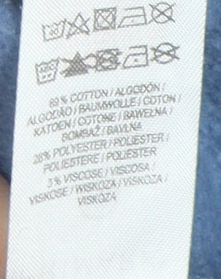 Disney Unisex Blue XS Stitch Pullover Sweatshirt