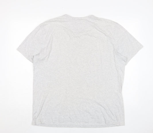 French Connection Men's Grey XL Graphic Cotton T-Shirt