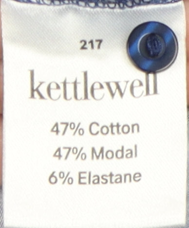 Kettlewell Women's Blue M Animal Print Blouse