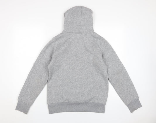 Ayrton Senna Men's Grey Pullover Hoodie, Size S, Logo
