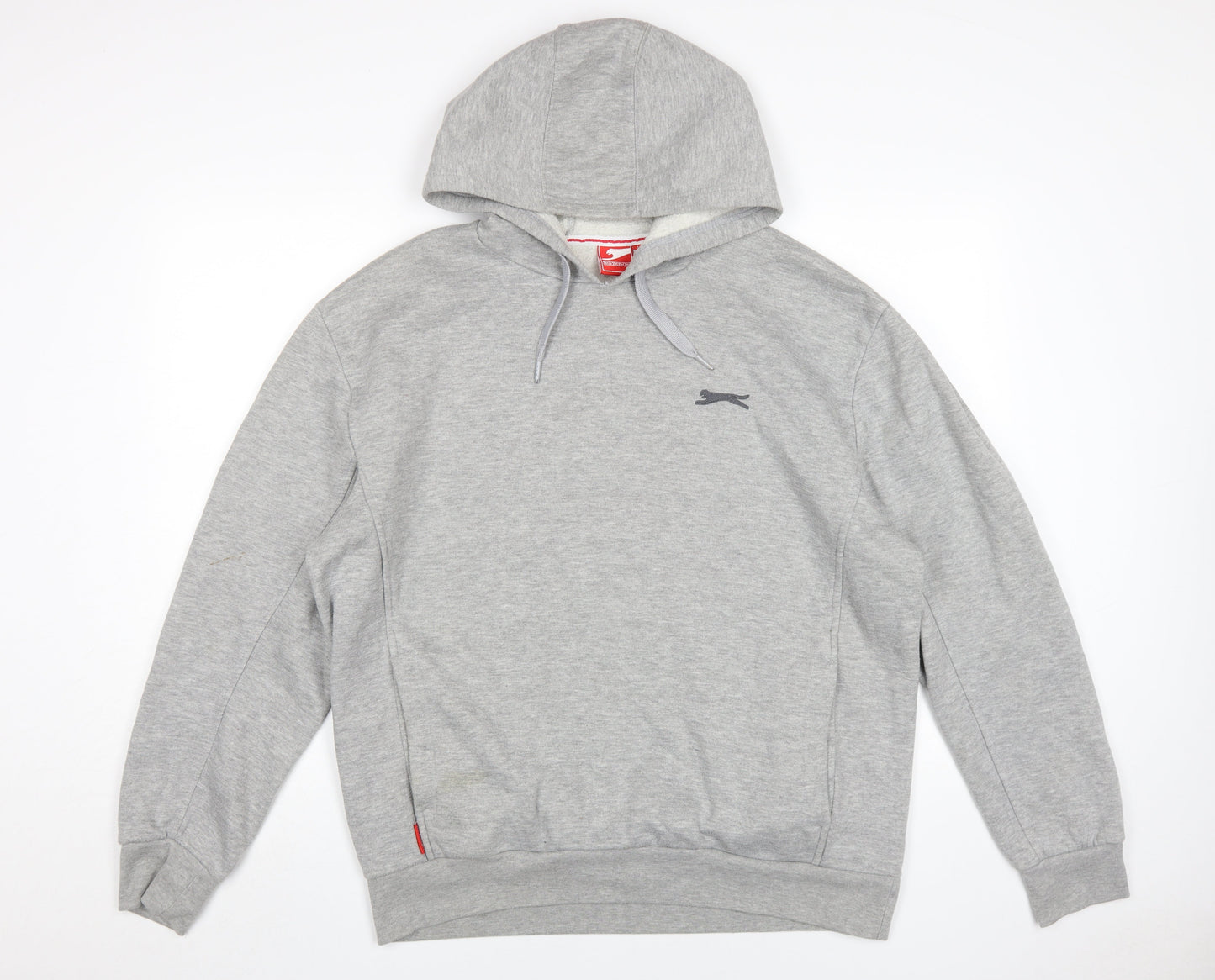 Slazenger Men's Grey Pullover Hoodie, Size L, Lightweight