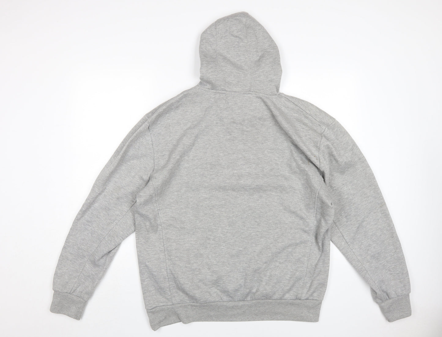 Slazenger Men's Grey Pullover Hoodie, Size L, Lightweight