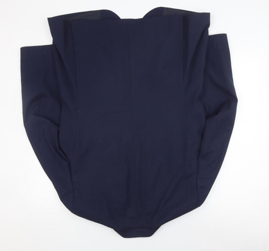 Moss Esq. Men's Blue Regular Fit Blazer 42R