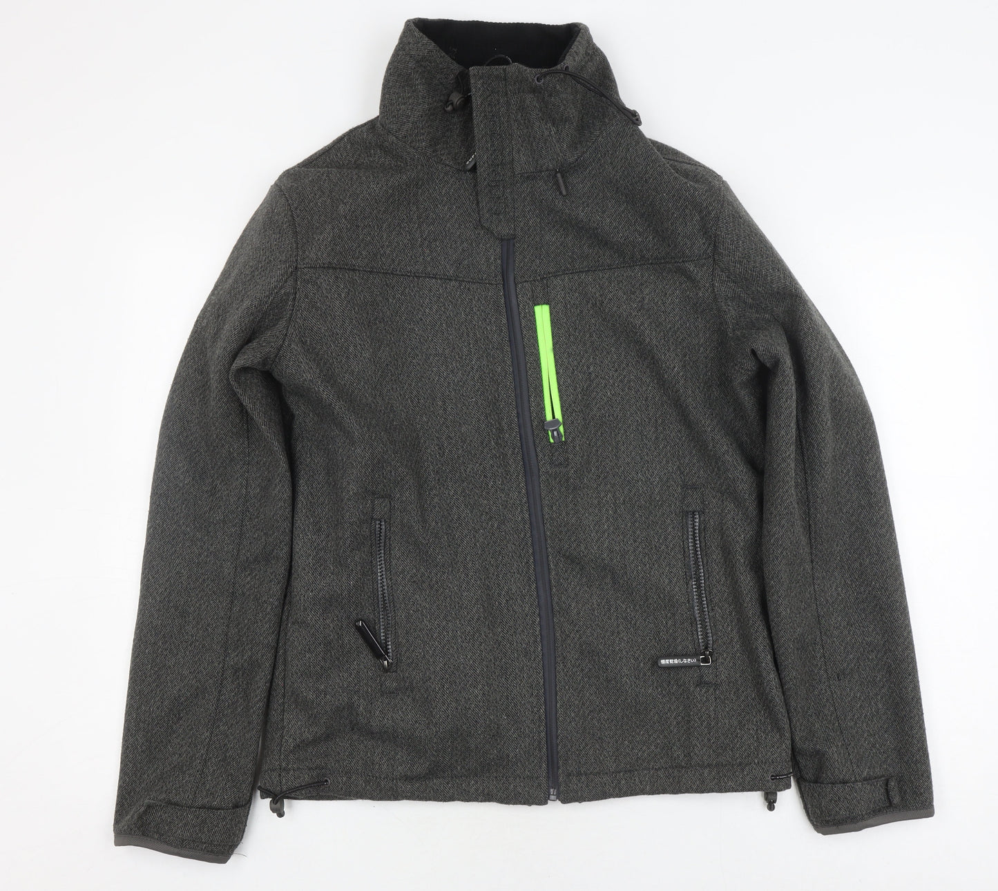 Superdry Men’s Grey Windbreaker Jacket L