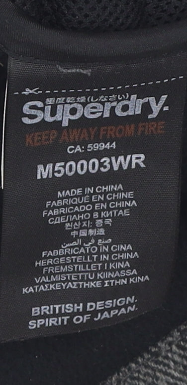 Superdry Men’s Grey Windbreaker Jacket L