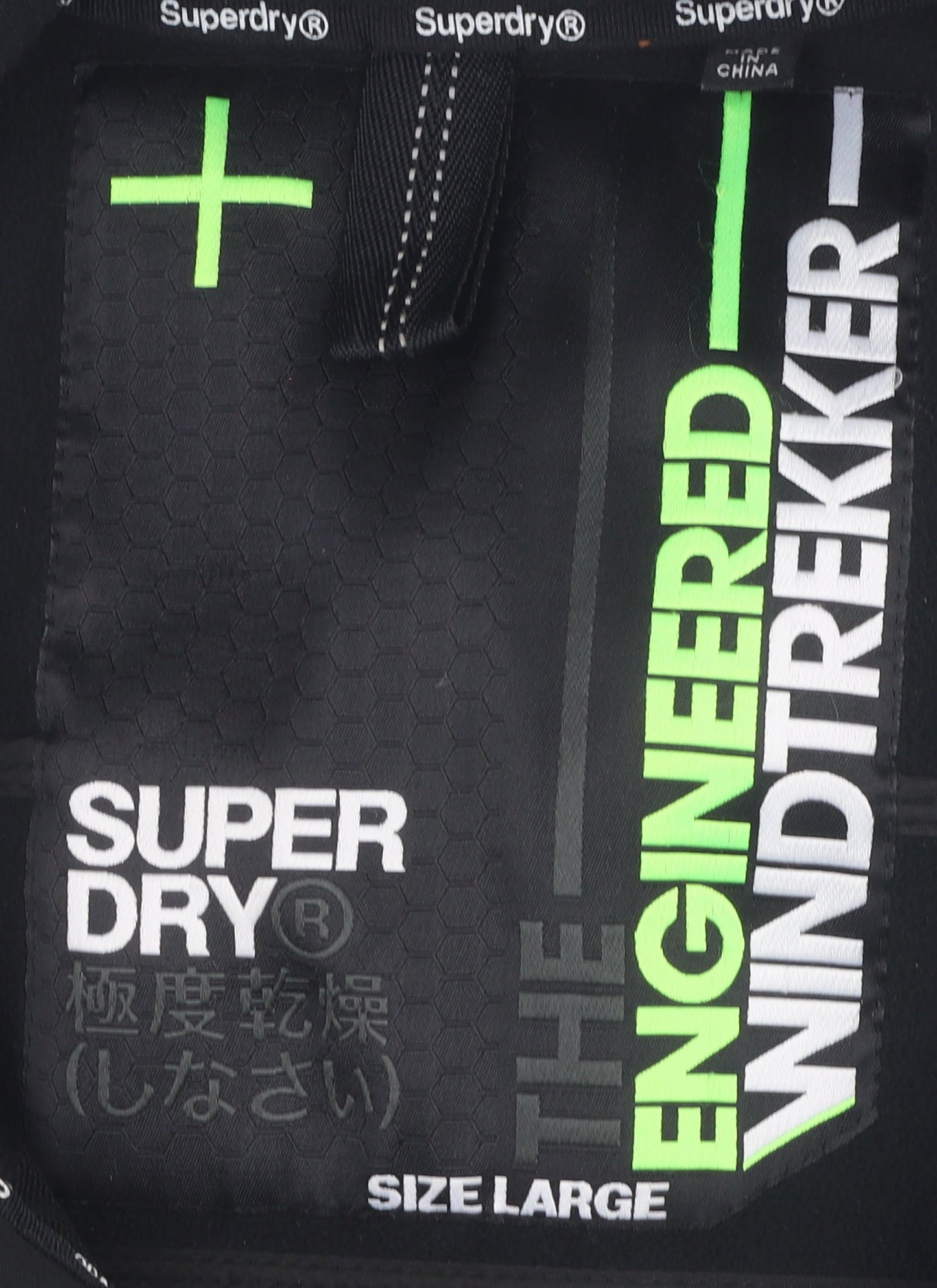Superdry Men’s Grey Windbreaker Jacket L