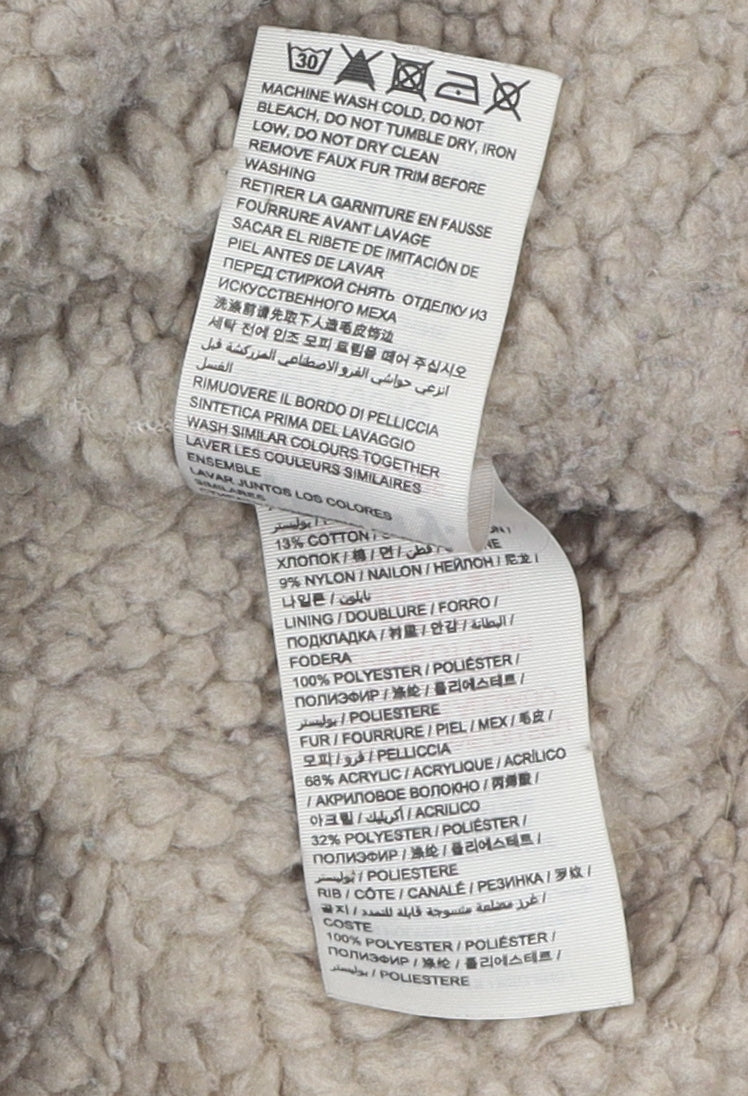 Superdry Women's Black Parka Jacket M Winter