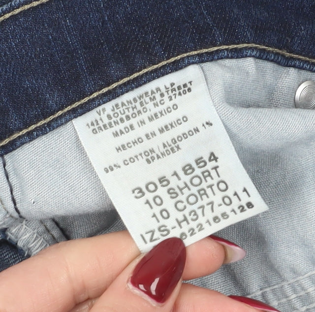 Lee Women's Blue Relaxed Straight Jeans Size 10