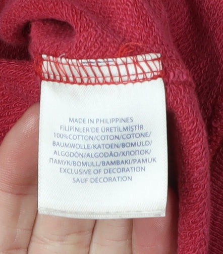 Polo Ralph Lauren Women's Red Full Zip Hoodie XL