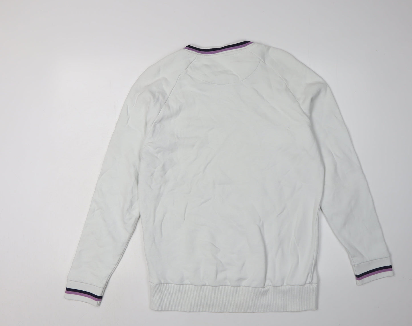 Lyle & Scott Men's White Pullover Sweatshirt M