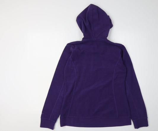 Trespass Women's Purple Fleece Hoodie Size S