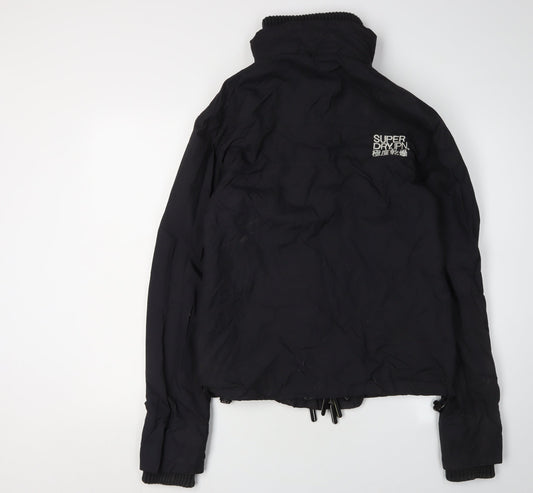 Superdry Men's Black Windbreaker Jacket Size S