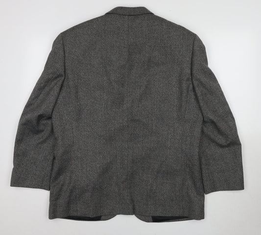 Lino Vierra Men's Grey Wool Blazer 42S