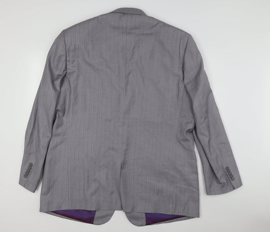 Daniel Christian Grey Men's Blazer, 46, Classic Formal Attire