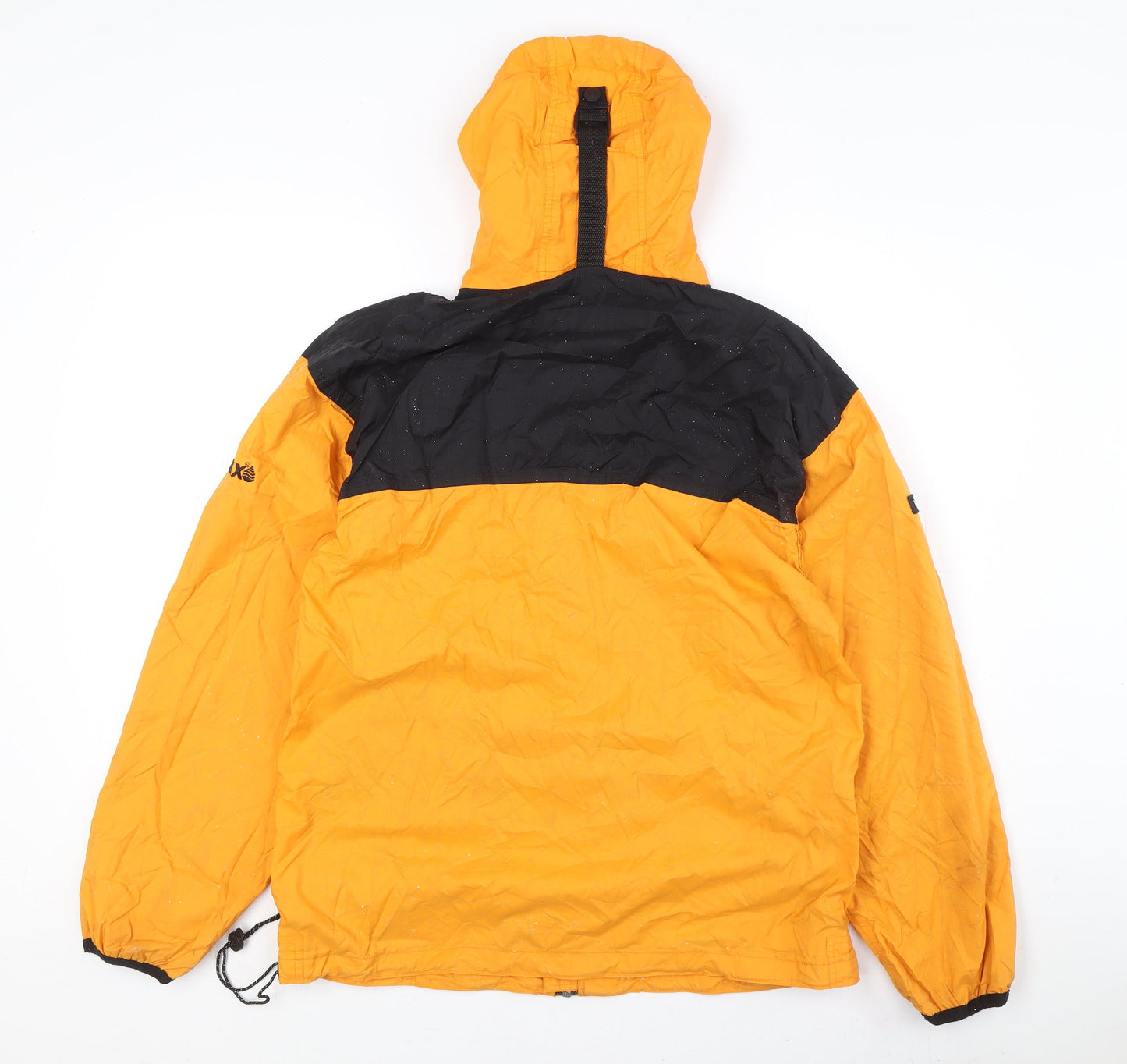 TOG 24 Men's Orange Anorak Rain Coat Hooded Size S