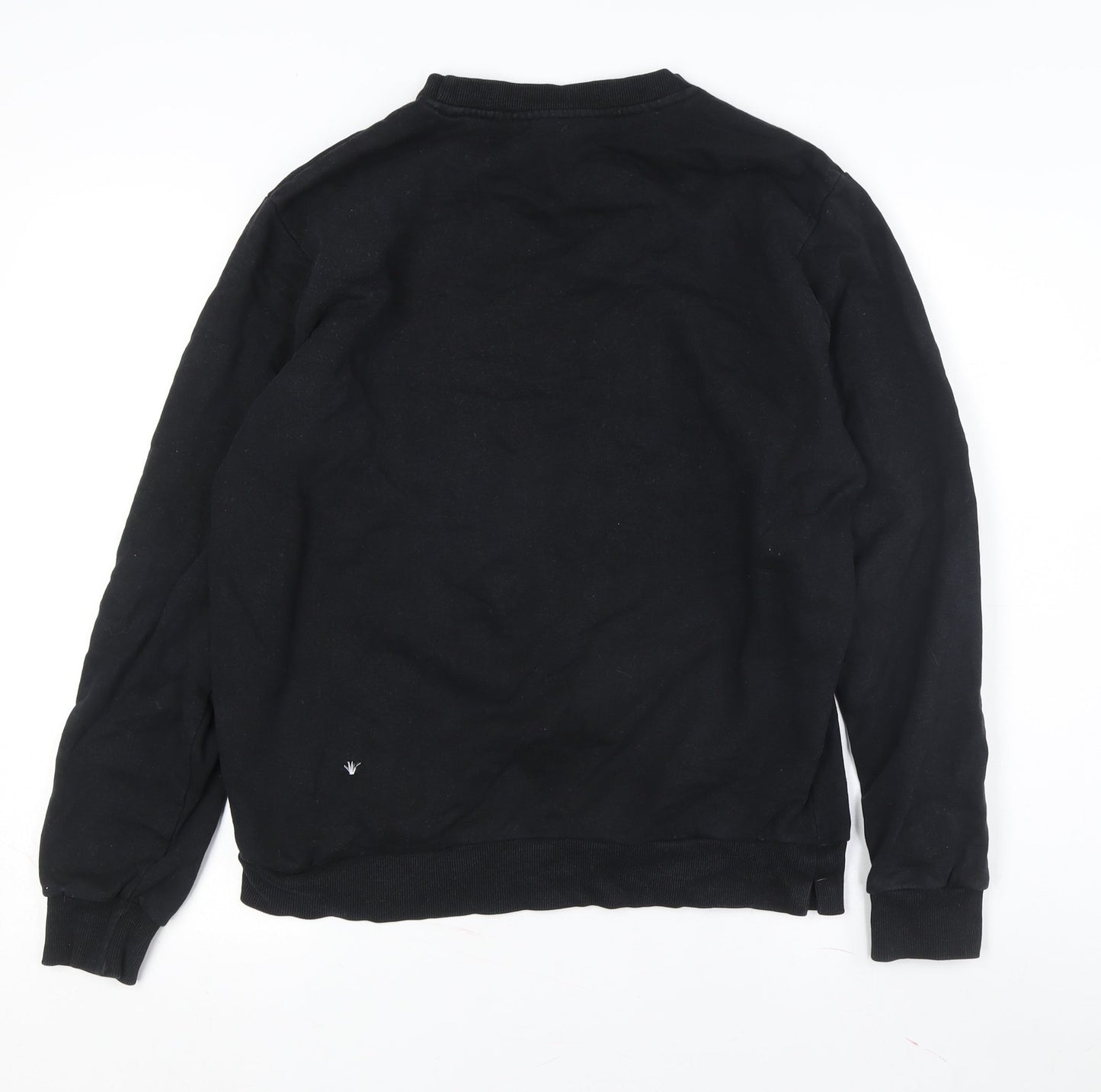 Diesel Men's Black Logo Graphic Sweatshirt Size M