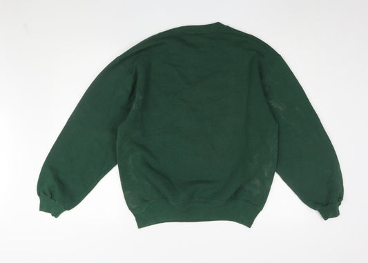 Russell Athletic Green Army Sweatshirt M