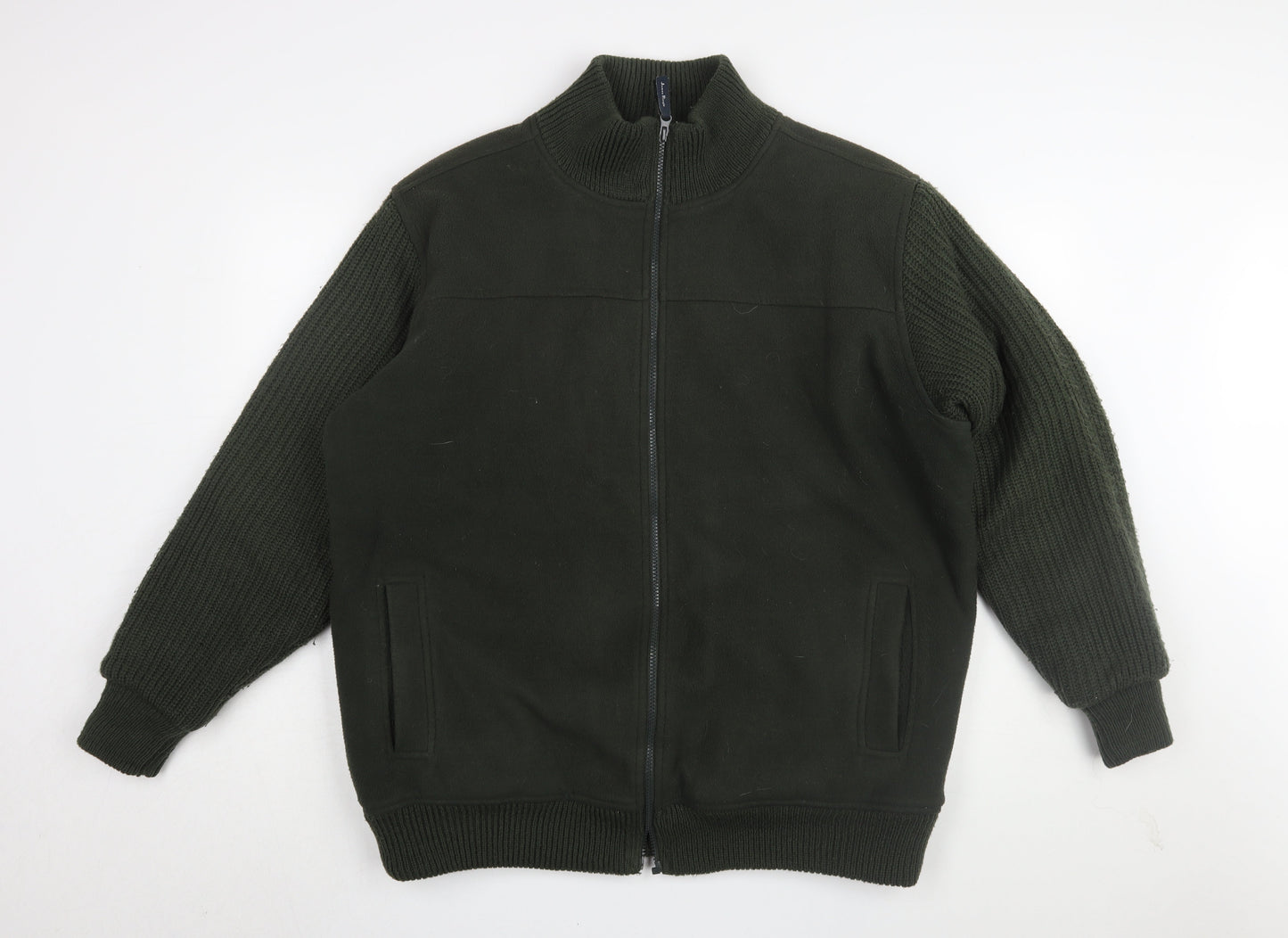 James Pringle Men's Green Bomber Jacket L