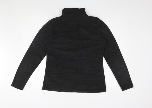 Mountain Warehouse Women's Black Size 12 Pullover Fleece