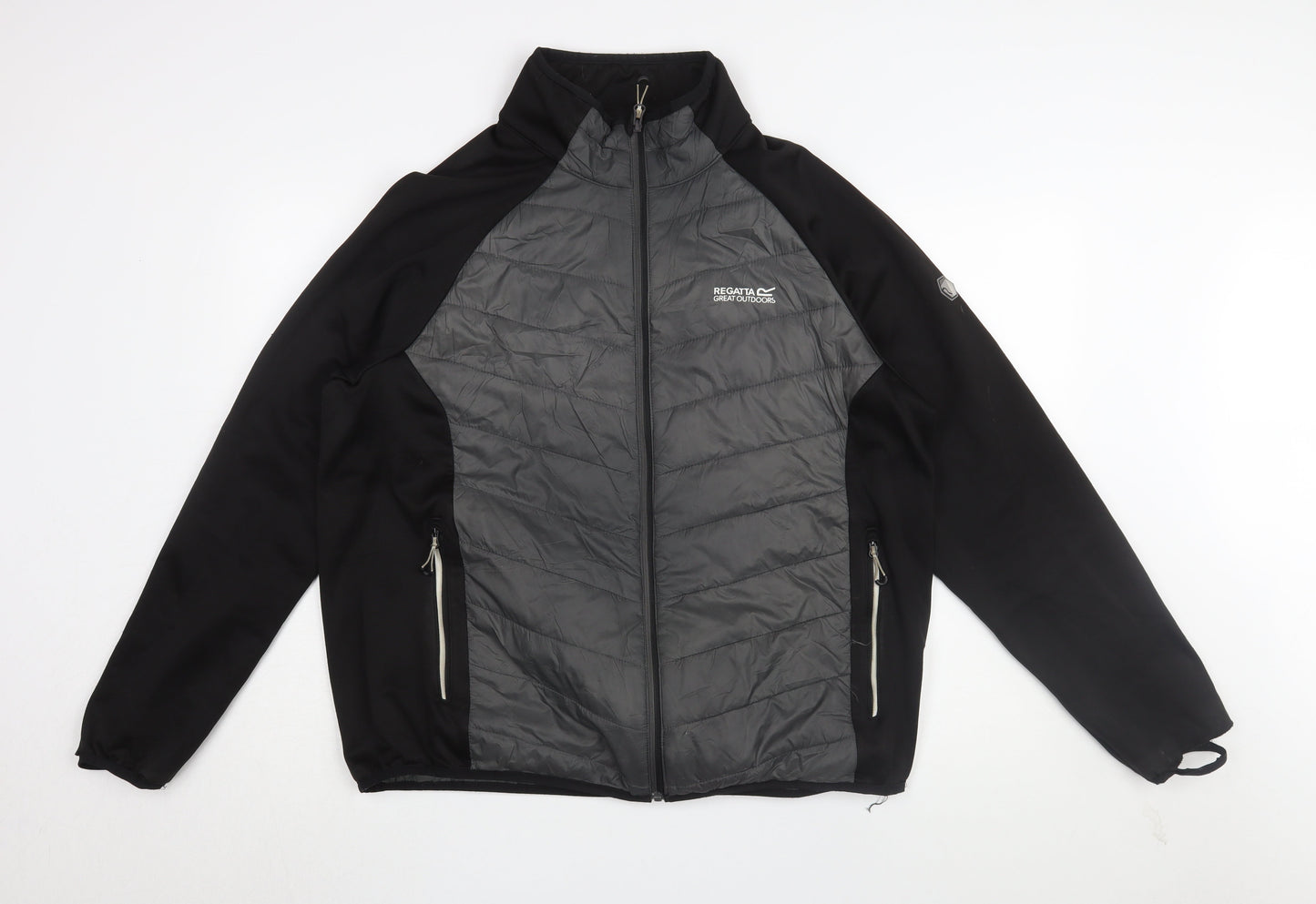Regatta Men's Black XL Puffer Jacket Full Zip