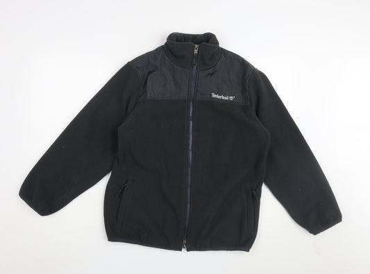 Timberland Unisex Black Fleece Jacket L Outdoor Casual