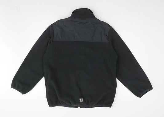Timberland Unisex Black Fleece Jacket L Outdoor Casual