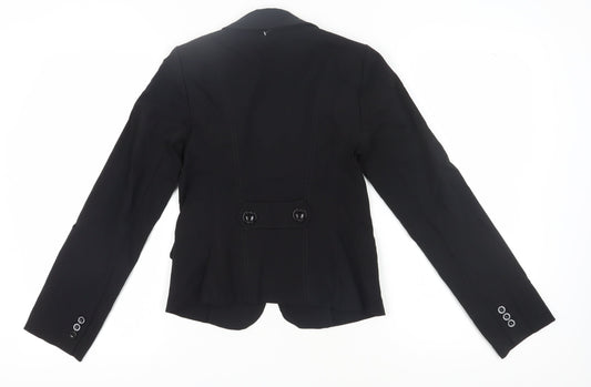 XOXO Women's Black Blazer, Size M, Business Casual