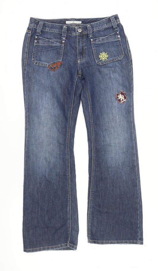 Tommy Hilfiger Women's Blue Slim Straight Jeans 6