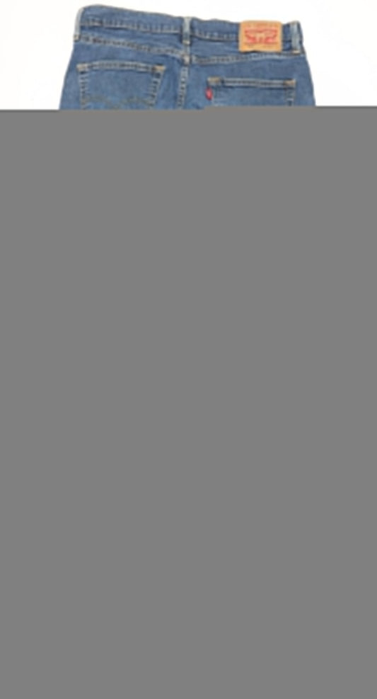 Levi Strauss & Co. Men's Blue Straight Jeans L