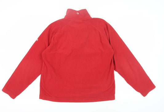 Craghoppers Red Fleece Unisex Pullover Sweatshirt S
