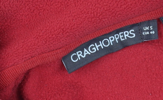 Craghoppers Red Fleece Unisex Pullover Sweatshirt S
