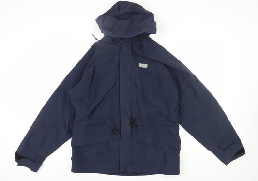 Karrimor Men's Blue Parka Jacket, Hooded, M, Autumn/Winter