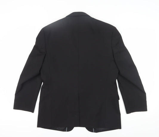 John Lewis Men's Black Blazer, Regular Fit 40S