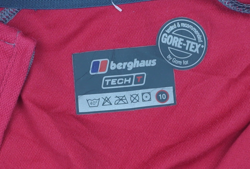 Berghaus Women's Red Pullover Sweatshirt Size 10