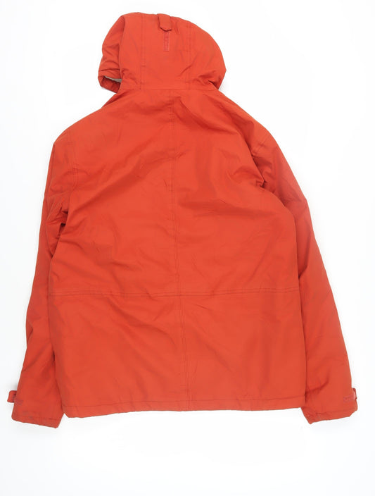 Regatta Men’s Orange Parka Jacket M Hooded Winter