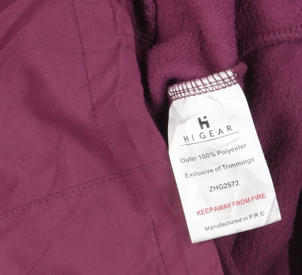Hi Gear Women's Purple Rain Jacket, Size 14, Outdoor Style