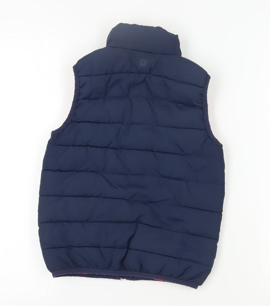 Mountain Warehouse Boys Blue Puffer Jacket 7-8 Years