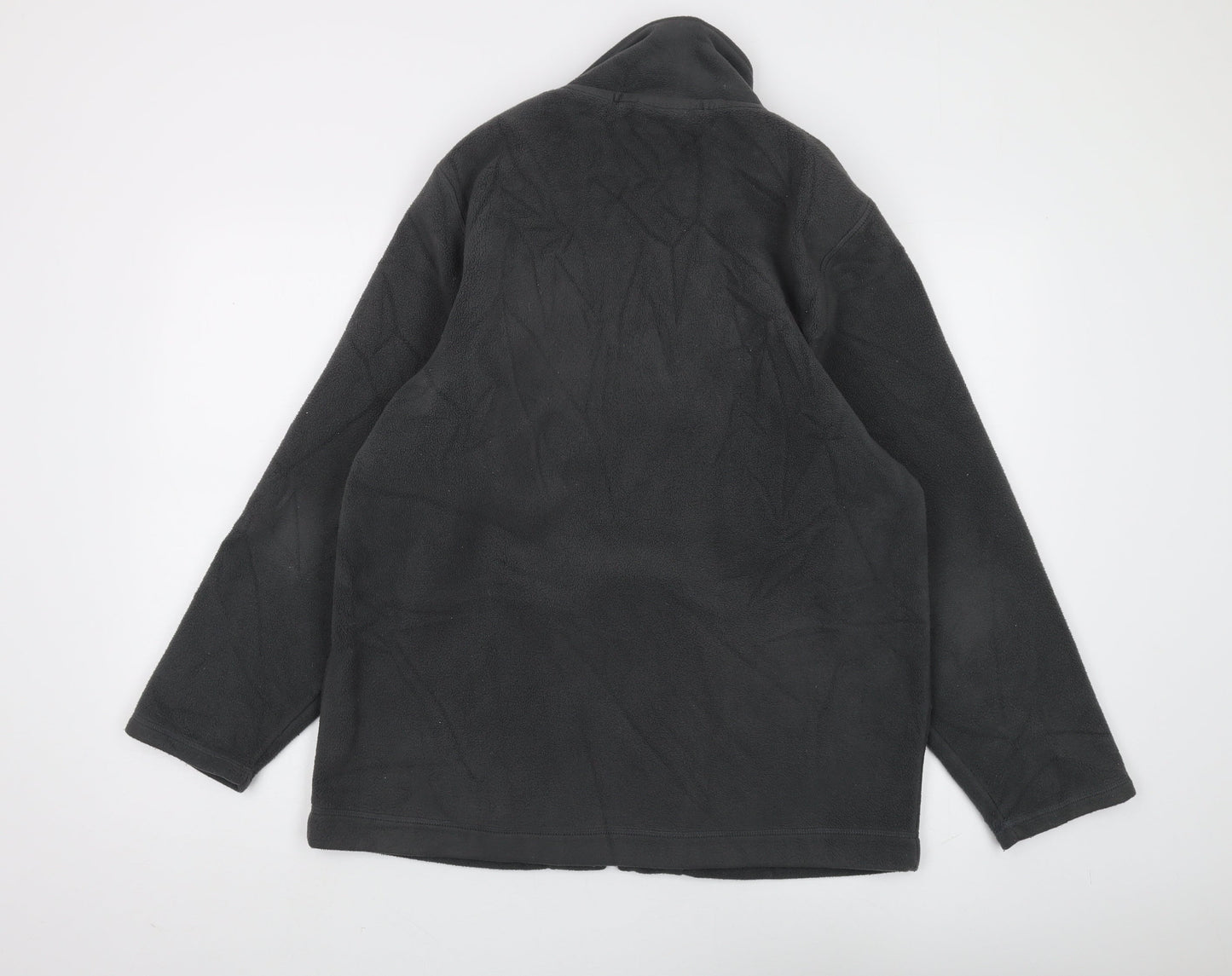 Cotswold Collections Black Full Zip Fleece Sweatshirt L
