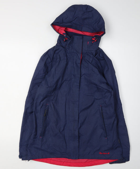 Peter Storm Women's Blue Rain Coat Jacket Size 12