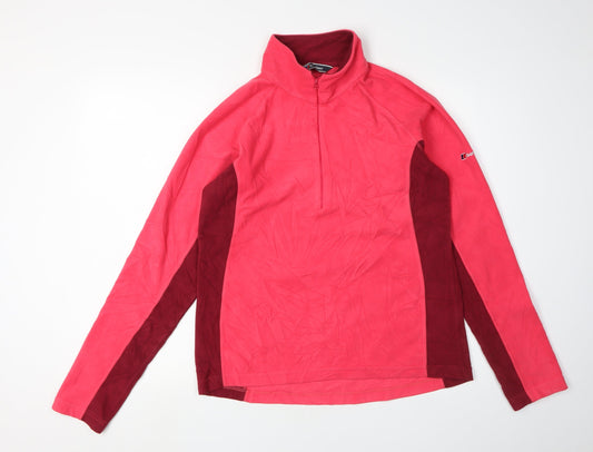 Berghaus Women's Red Fleece Pullover Sweatshirt, Size 14