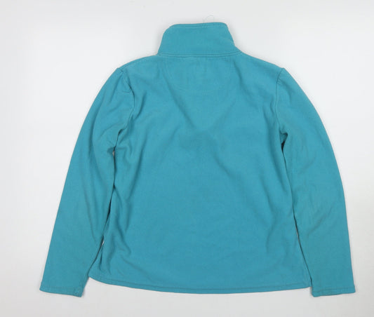 Peter Storm Women's Blue Fleece Pullover Sweatshirt Size 12