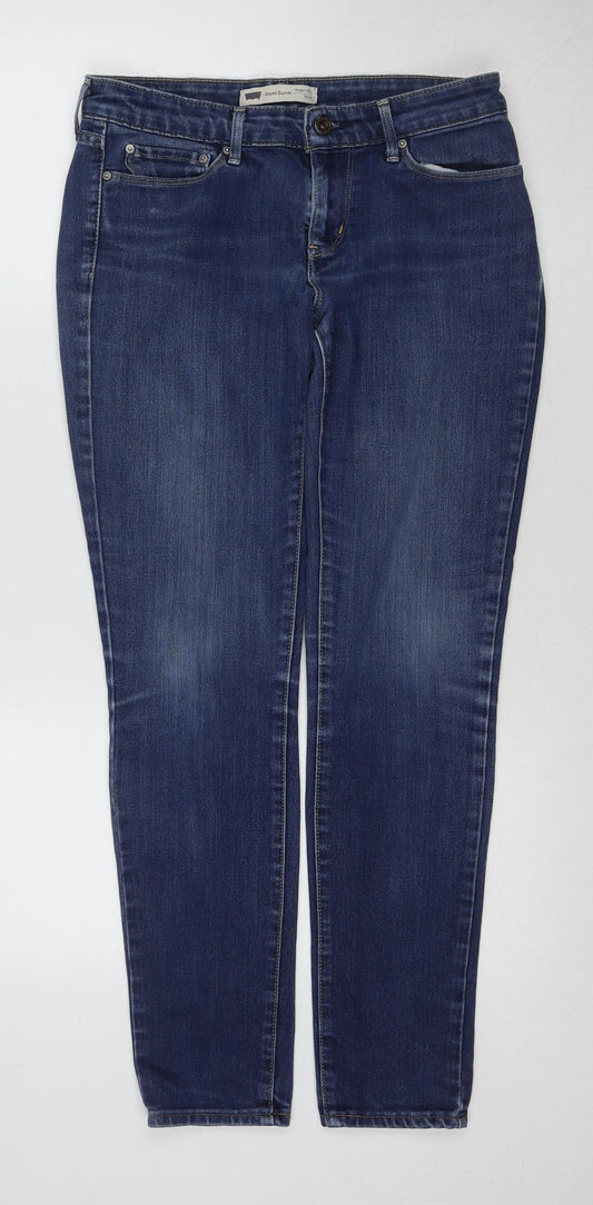 Levi's Women's Blue Skinny Jeans Size 28