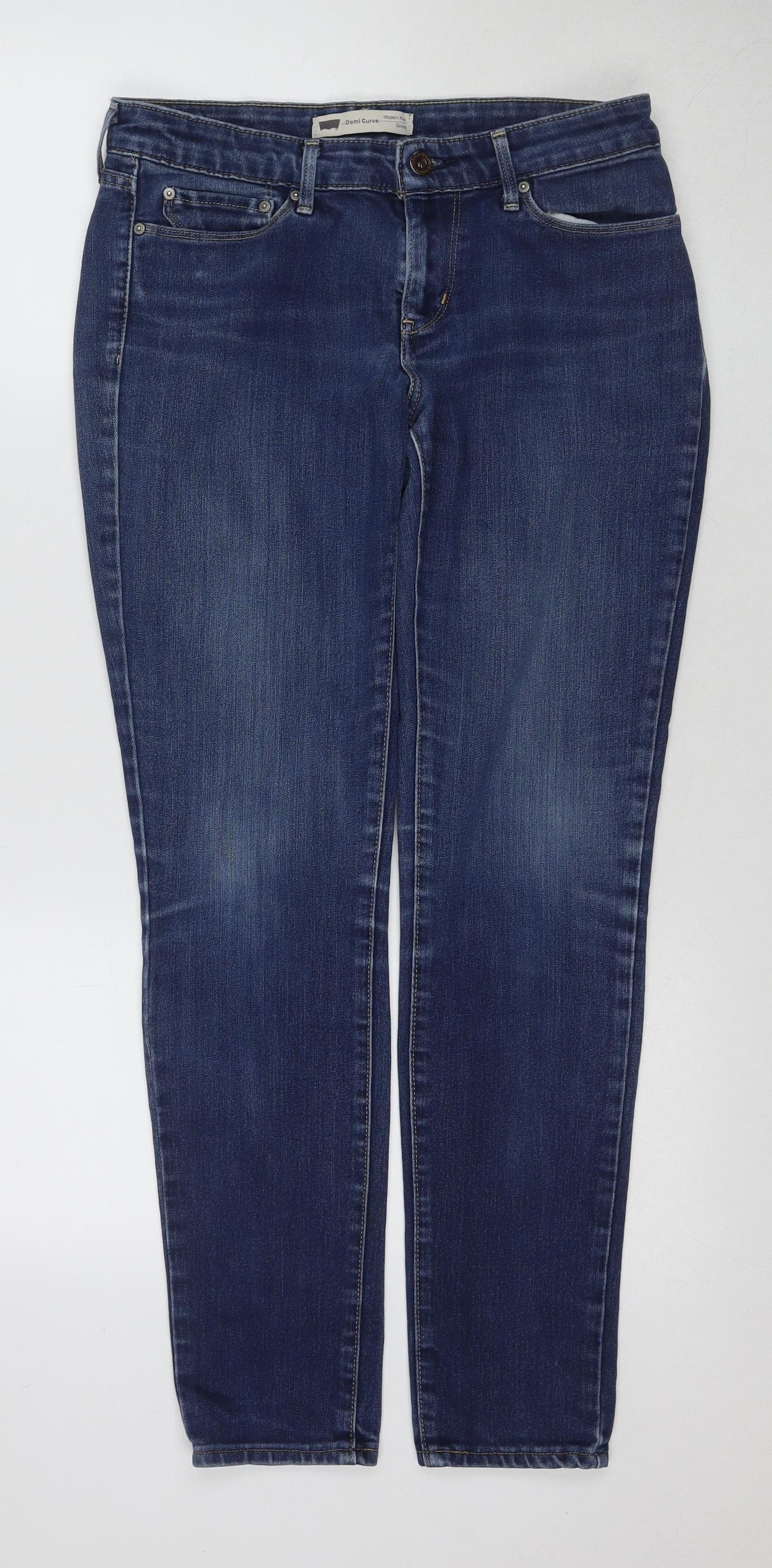 Levi's Women's Blue Skinny Jeans Size 28