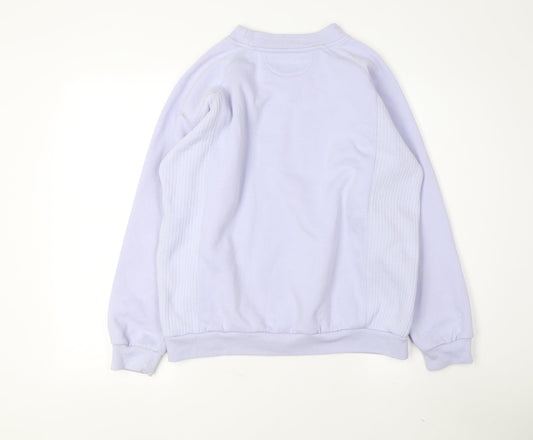LA Gear Women's Blue Logo Pullover Sweatshirt Size Small