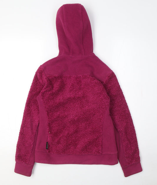 Jack Wolfskin Teens Purple Full Zip Hoodie Size 12