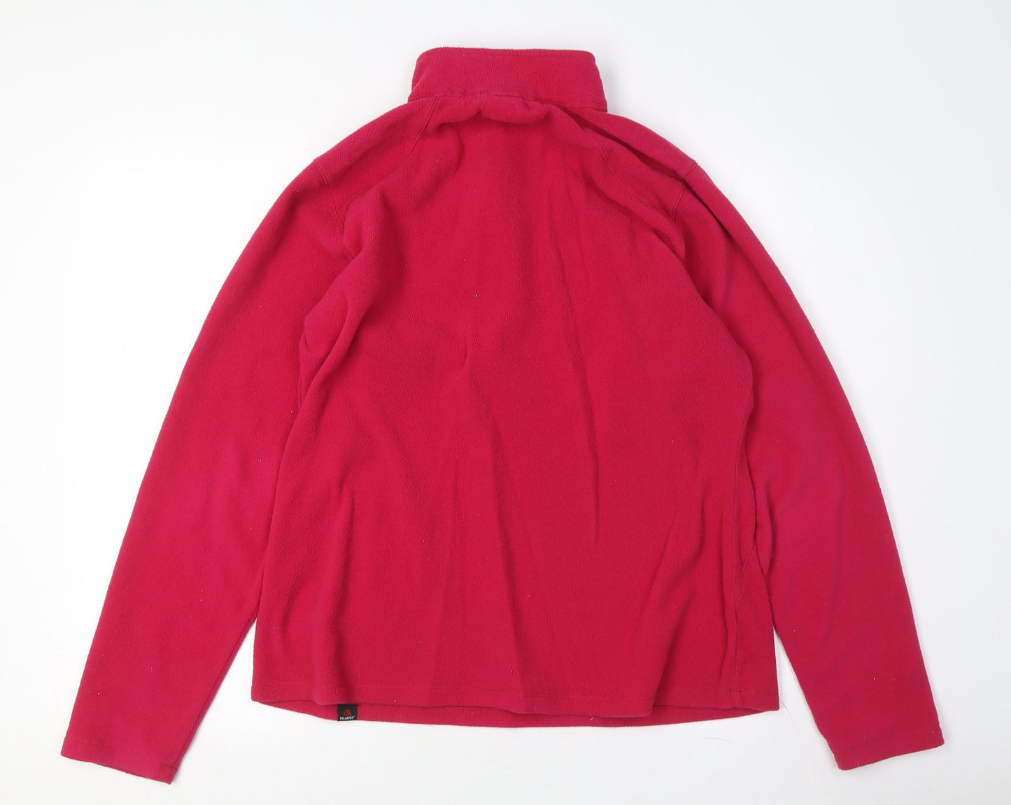 The North Face Women's Red Pullover Fleece Sweatshirt - L