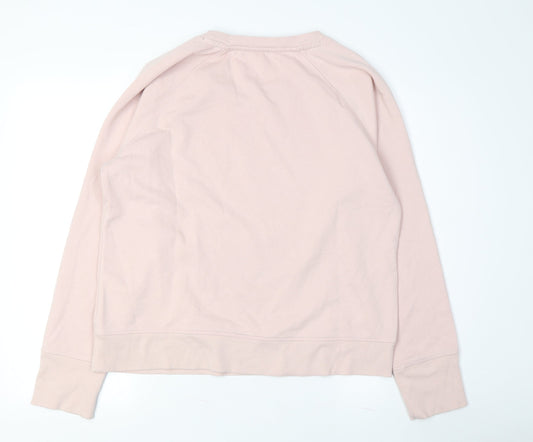 DKNY Women's Pink Pullover Sweatshirt, Size L