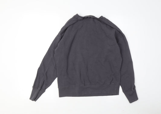 Hush Women's Grey Star Pullover Sweatshirt XS