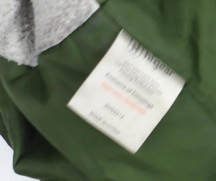 Hi Gear Women's Green Parka Jacket Size 6 Hooded Mid-Length